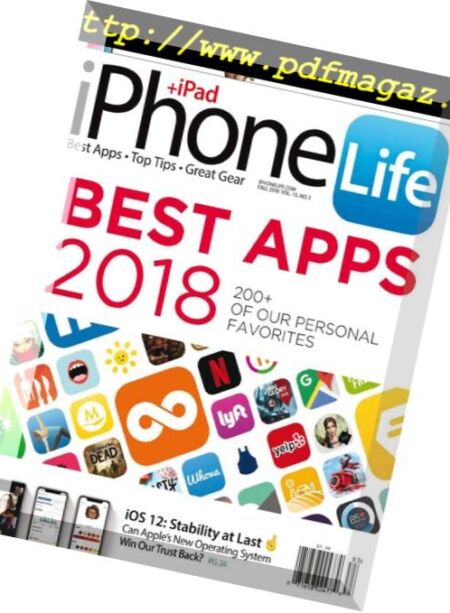 iPhone Life Magazine – July 2018 Cover