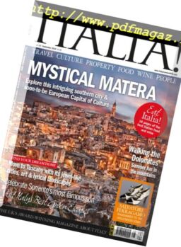Italia! Magazine – September 2018
