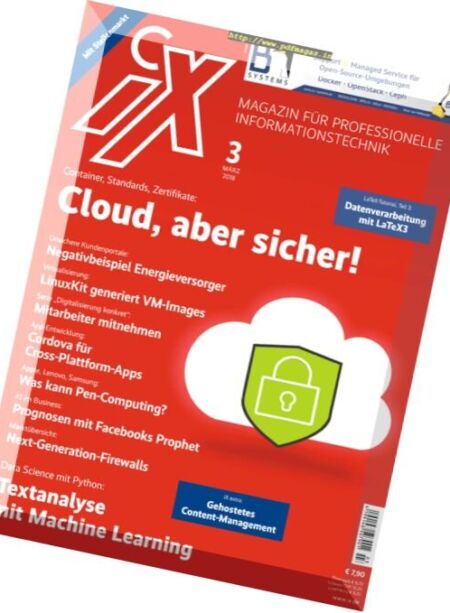 iX Magazin – Marz 2018 Cover