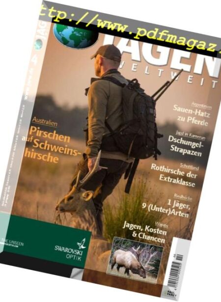 Jagen Weltweit – Nr.4, 2018 Cover