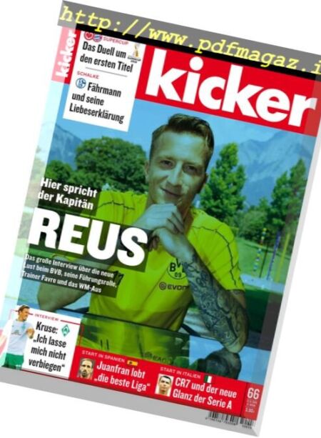Kicker – 13 August 2018 Cover