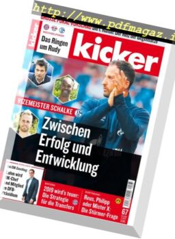 Kicker – 16 August 2018