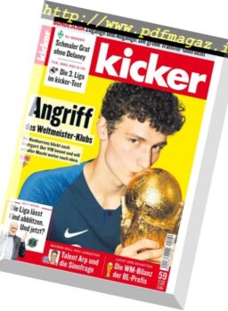 Kicker – 19 Juli 2018