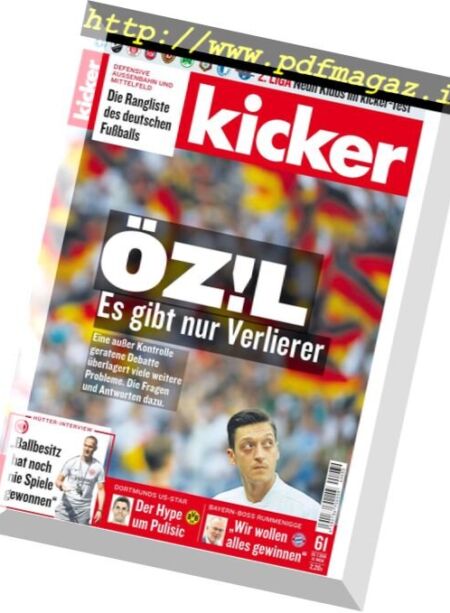 Kicker – 26 Juli 2018 Cover