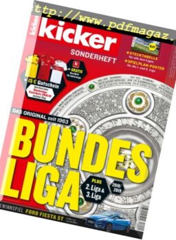 Kicker Sonderheft – Bundesliga 2018-2019
