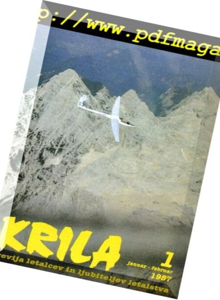 Krila – 1987-01 Cover