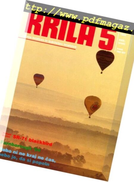 Krila – 1994-05 Cover