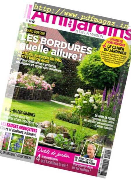 L’Ami des Jardins – septembre 2018 Cover