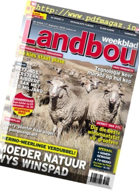 Landbouweekblad – 17 Augustus 2018 Cover