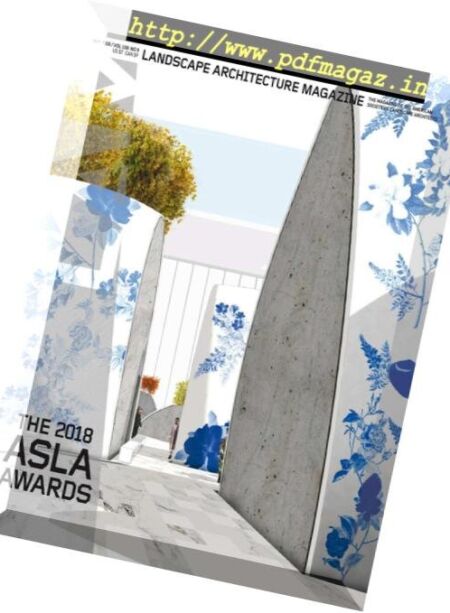 Landscape Architecture Magazine USA – September 2018 Cover