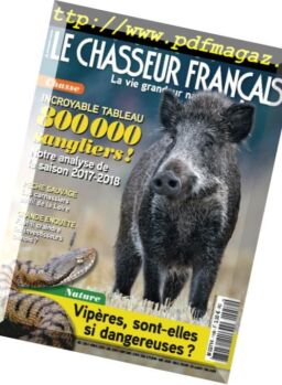 Le Chasseur Francais – aout 2018