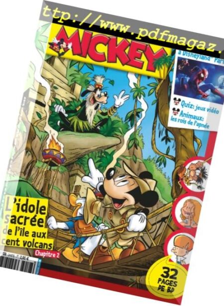 Le Journal de Mickey – 11 juillet 2018 Cover
