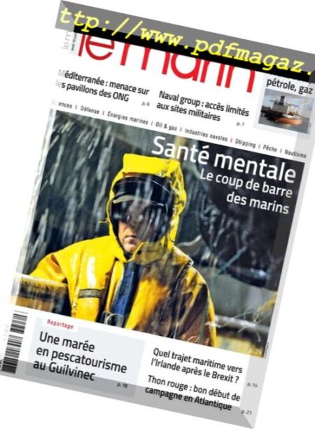 Le Marin – 16 aout 2018 Cover