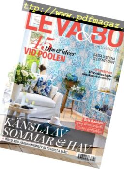 Leva & bo – 13 juli 2018