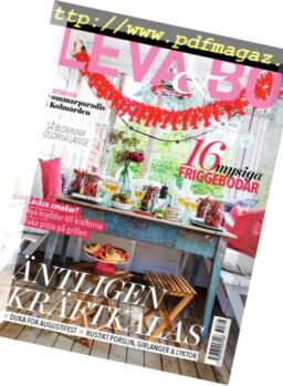 Leva & bo – 27 juli 2018