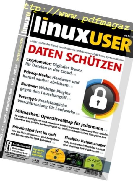 LinuxUser – August 2018 Cover