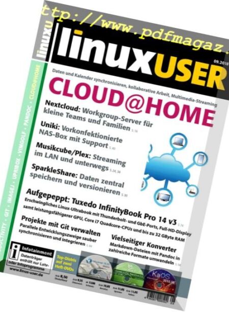 LinuxUser – September 2018 Cover