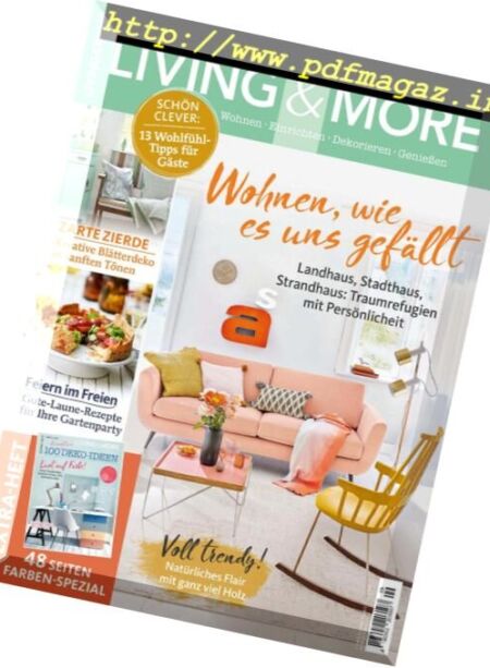 Living & More – August-September 2018 Cover