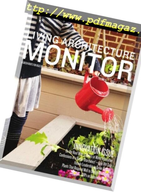 Living Architecture Monitor – Fall 2014 Cover