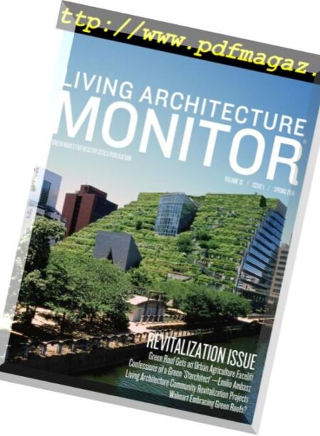 Living Architecture Monitor – Spring 2014 Cover