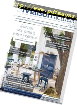 Maison Actuelle – juillet 2018
