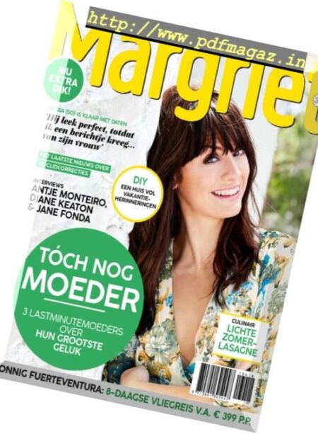 Margriet – augustus 09, 2018 Cover