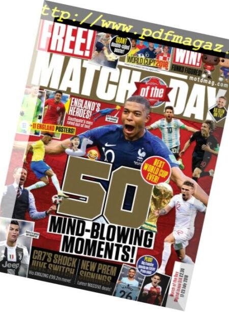 Match of the Day – 17 July 2018 Cover