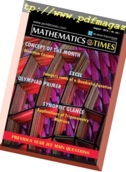 Mathematics Times – August 2018