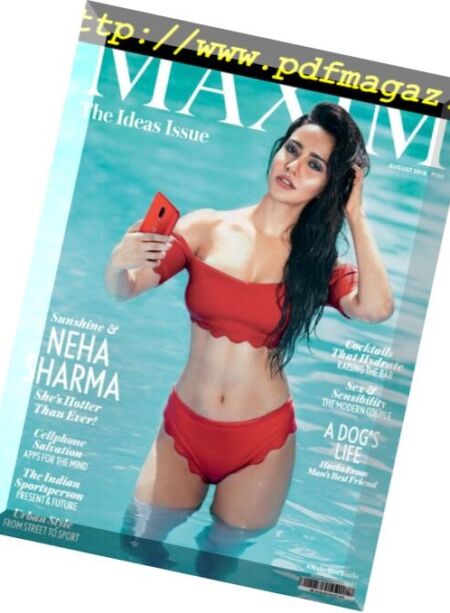 Maxim India – August 2018 Cover