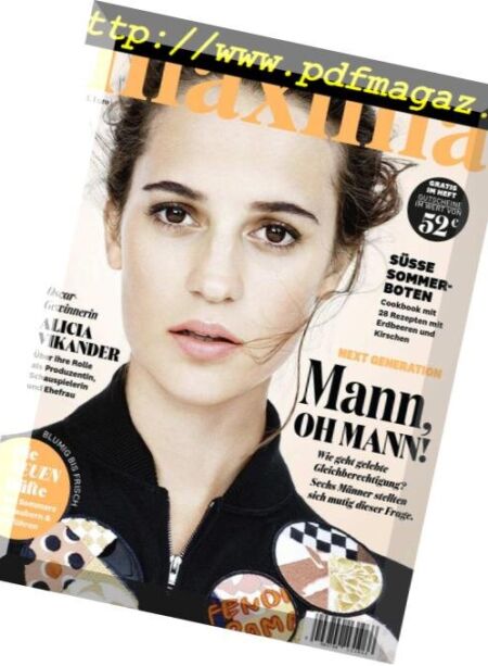 maxima – Juni 2018 Cover