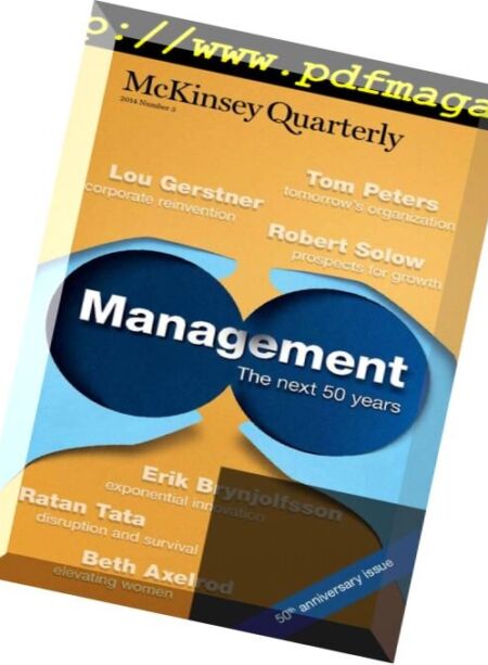 McKinsey Quarterly – Issue 3, 2014 Cover