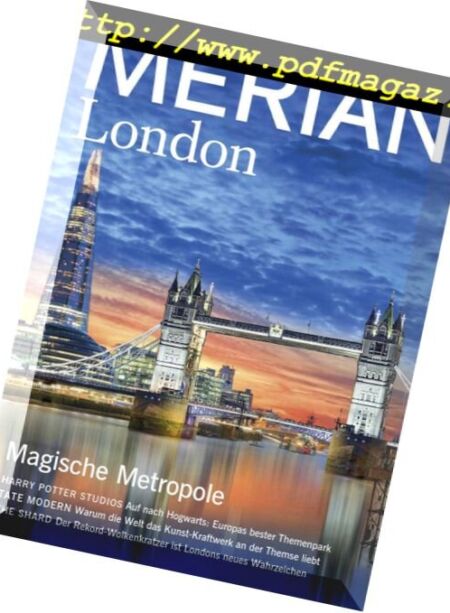 Merian – August 2018 Cover