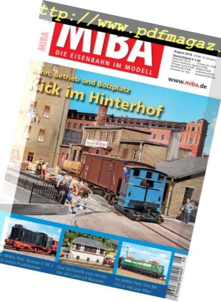 Miba – August 2018 Cover