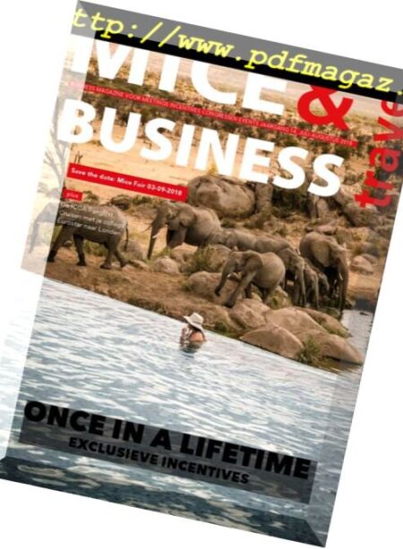 MICE & Business Travel – Juli-Augustus 2018 Cover