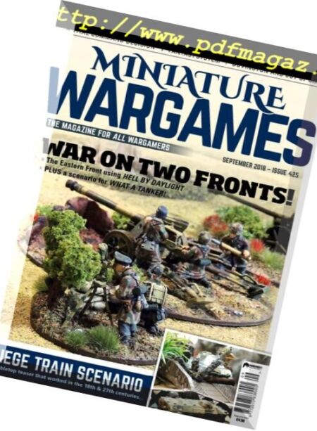 Miniature Wargames – September 2018 Cover