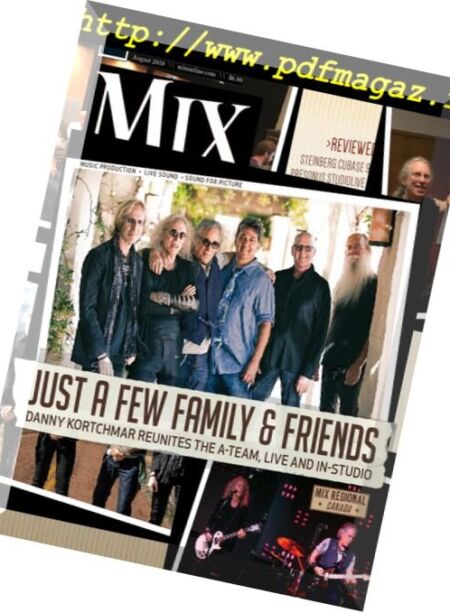 Mix Magazine – August 2018 Cover