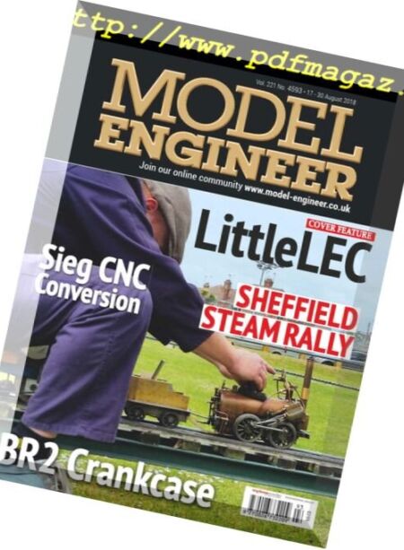 Model Engineer – 17 August 2018 Cover