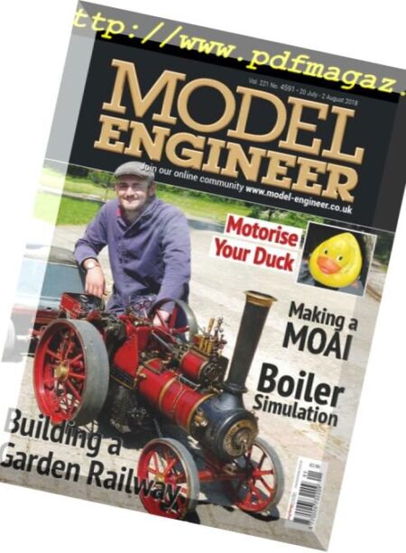 Model Engineer – 20 July 2018 Cover