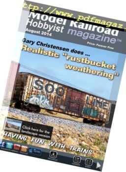 Model Railroad Hobbyist Magazine – August 2014
