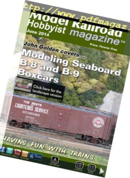 Model Railroad Hobbyist Magazine – June 2014