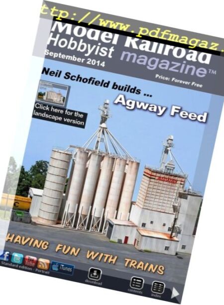 Model Railroad Hobbyist Magazine – September 2014 Cover