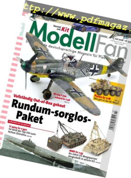 ModellFan – Juli 2018 Cover