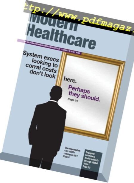 Modern Healthcare – August 06, 2018 Cover