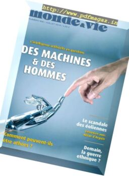 Monde & Vie – Juillet 2018