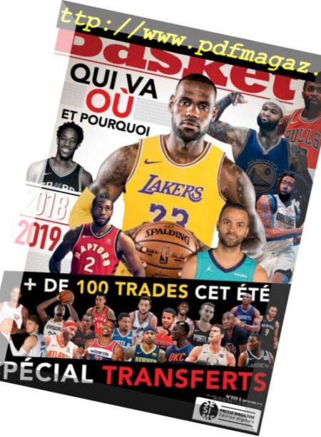 Mondial Basket – aout 2018 Cover