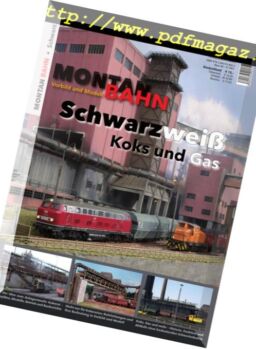 Montan Bahn – Schwarzweiss Koks und Gas 2018