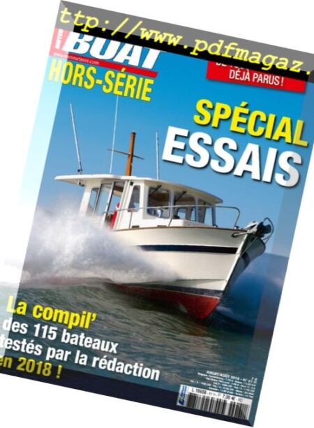 Moteur Boat – Hors-Serie – juillet 2018 Cover