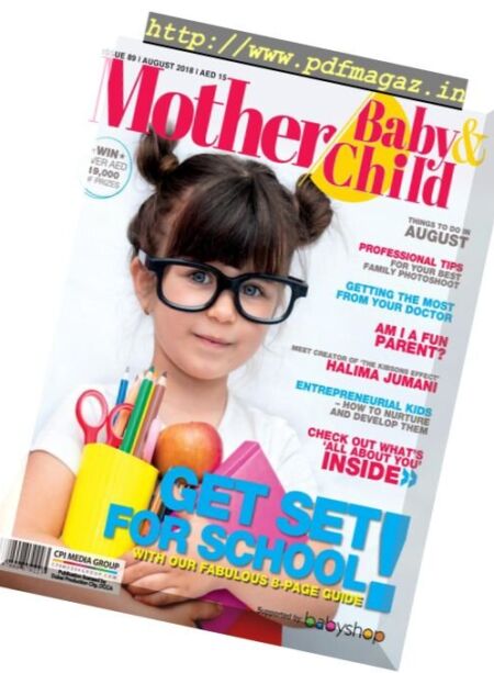Mother Baby & Child – August 2018 Cover