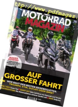 Motorrad Magazin – August-September 2018