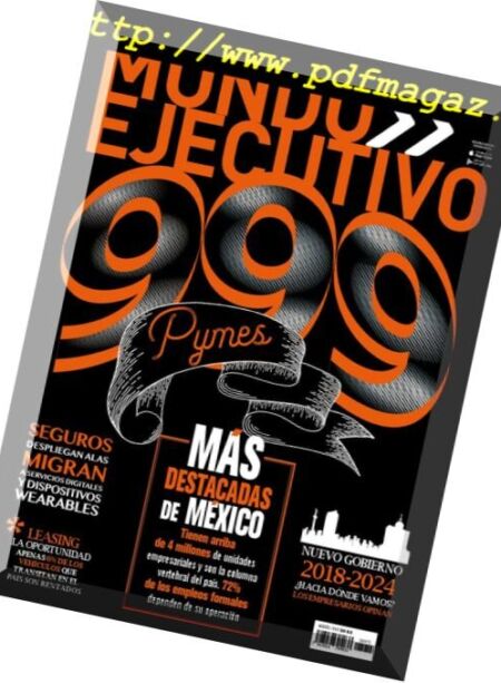 Mundo Ejecutivo – agosto 2018 Cover